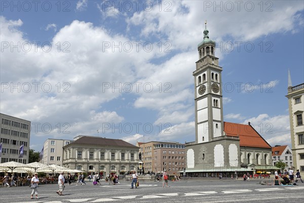 Town Hall Square with Perlach Tower