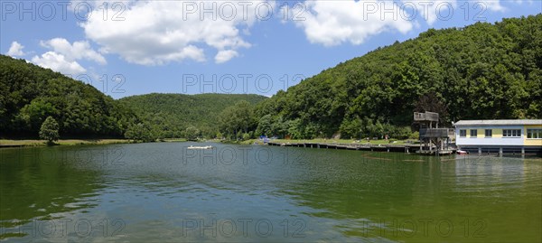 Swimming lake Rechnitz near Rechnitz