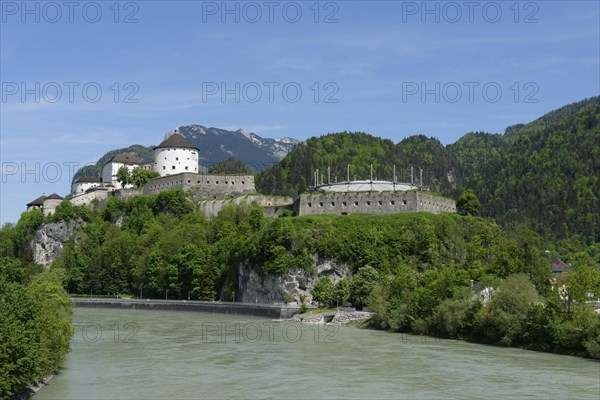 Kufstein Fortress above the Inn river