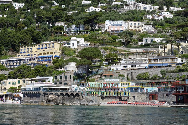 Marina Piccola with bathing bay