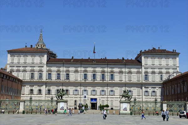 Piazza Castello with the Palazzo Reale