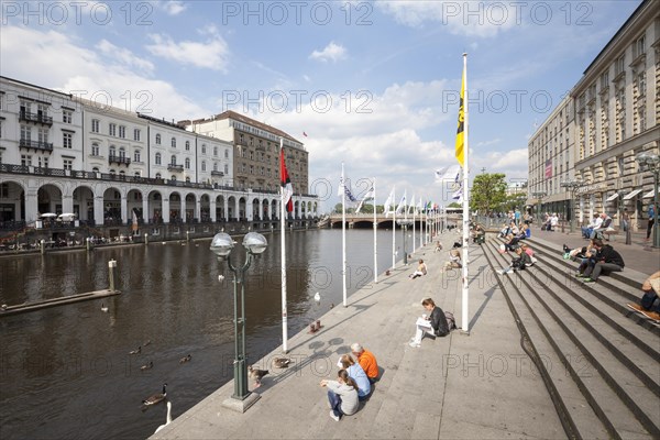 Alster Arcades on Alsterfleet