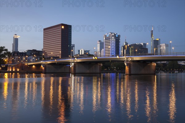 Skyline with office buildings