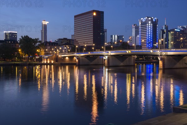 Skyline with office buildings