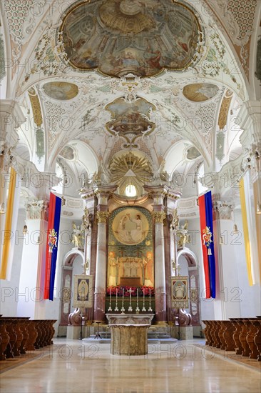 Altar and choir area