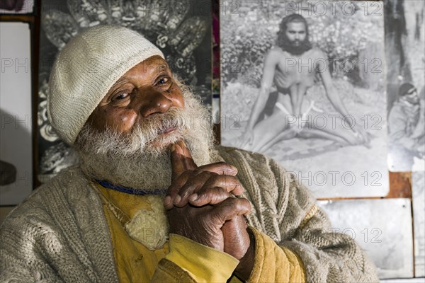 A portrait of Swami Sundaranand