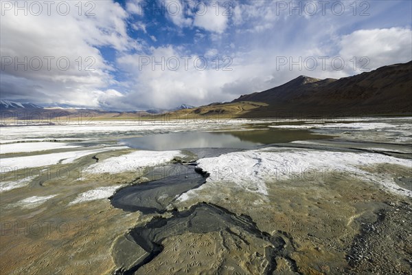 Layers of salt