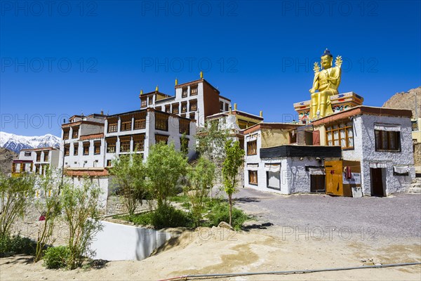 The Buildings of Likir Gompa monastery