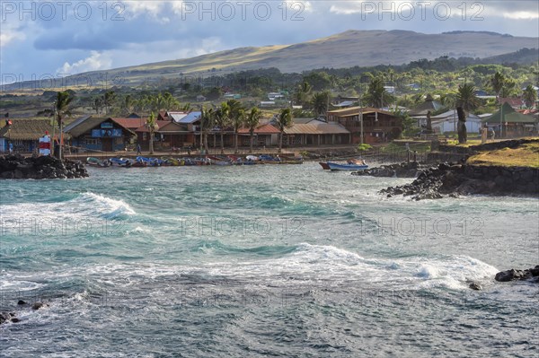 Hanga Roa fishing harbour