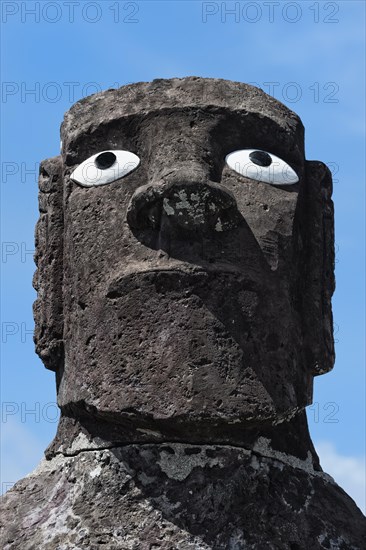 Head of the Mata Ote Vaikava Moai