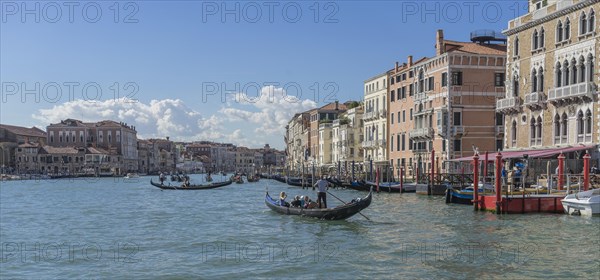 Grand Canal with gondolas