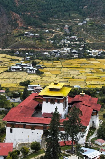 Monastery fortress Rinpung Dzong