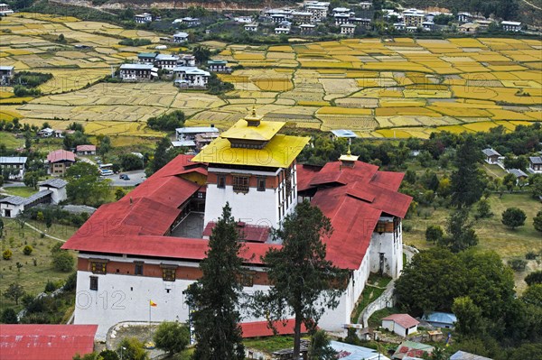 Monastery fortress Rinpung Dzong