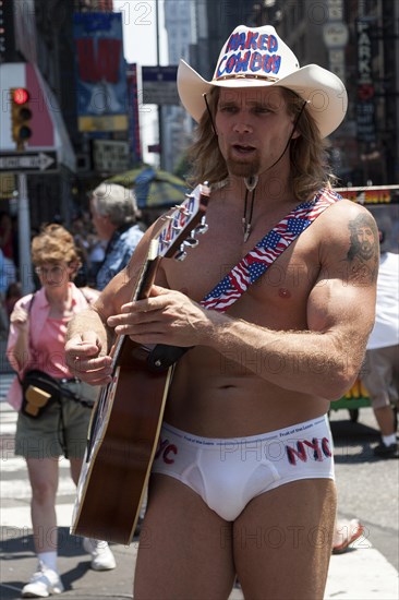 The Naked Cowboy