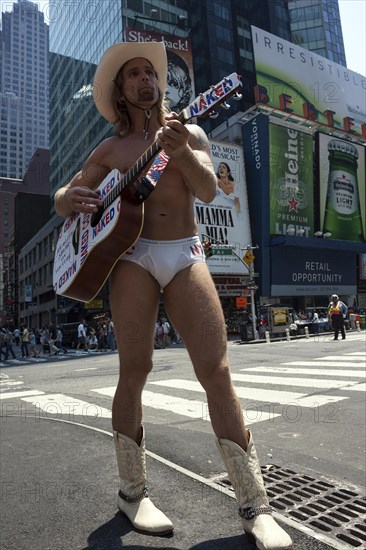 The Naked Cowboy