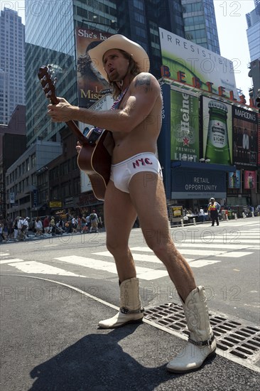 The Naked Cowboy