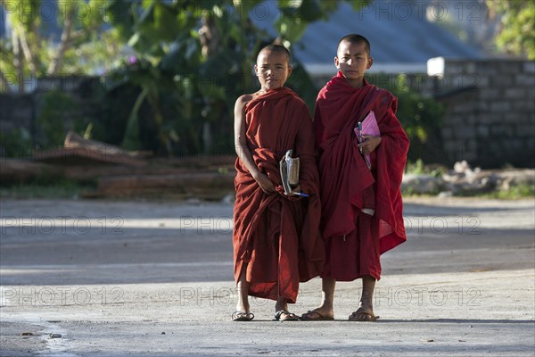 Novices on the way to class