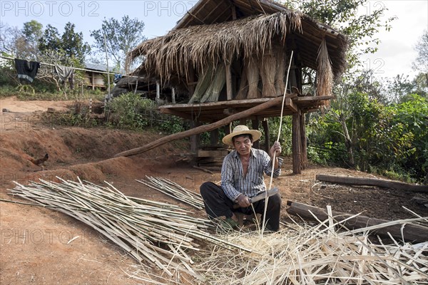 Local man from the tribe of the Akha