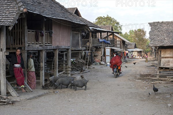 Palaung village