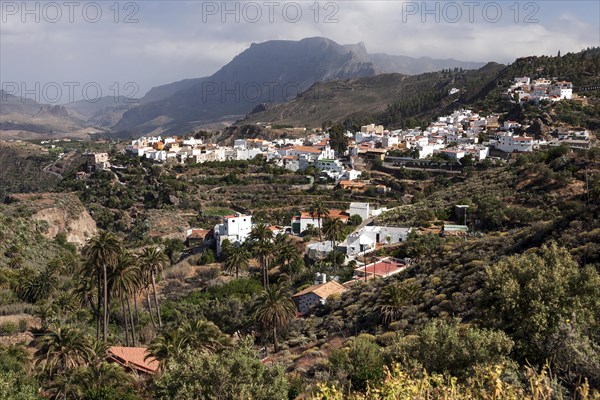 View to San Bartolome de Tirajana