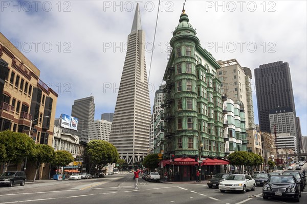 Transamerica Pyramid and Francis Coppola Building