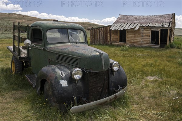 Vintage car built in the 30s