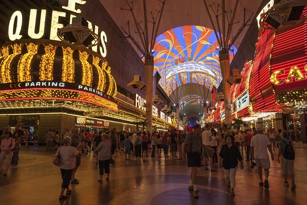 Fremont Street Experience neon dome