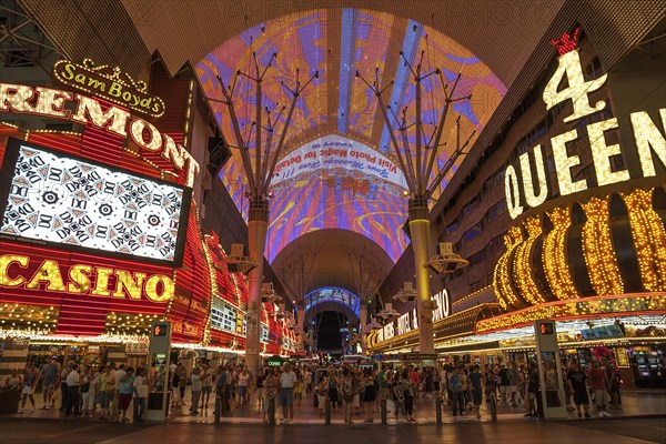 Fremont Street Experience neon dome