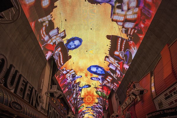 Fremont Street Experience neon dome