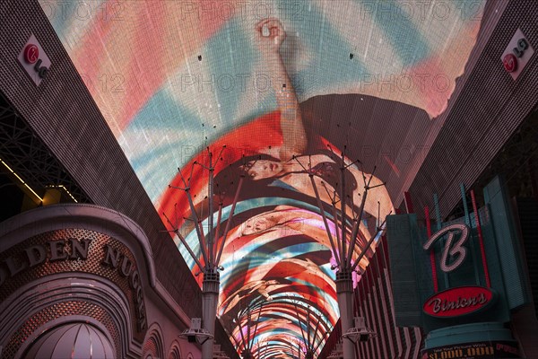 Fremont Street Experience neon dome