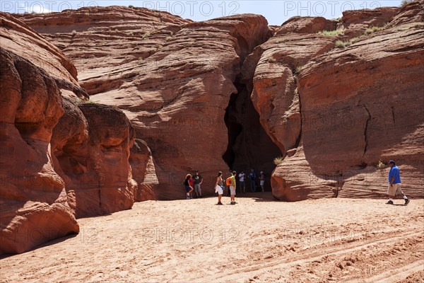 Northern entrance to Upper Antelope Canyon