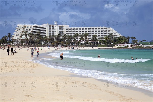 Sandy beach and turquoise sea