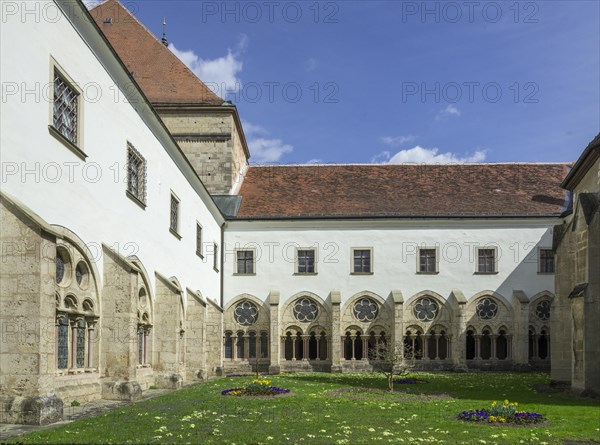 Cloister courtyard