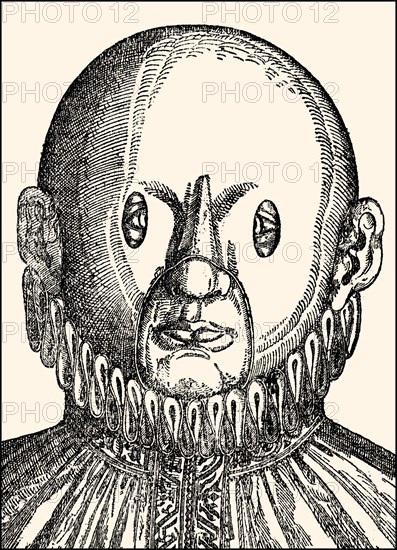 Mask to cure strabismus
