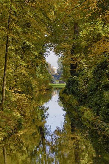 Park with temple of Venus