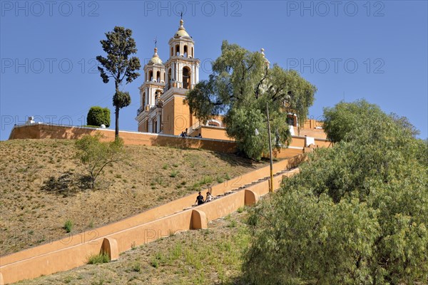 Nuestra Senora de los Remedios at the Tepanapa Pyramid