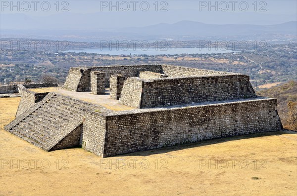 Pyramid at Plaza de la Estela