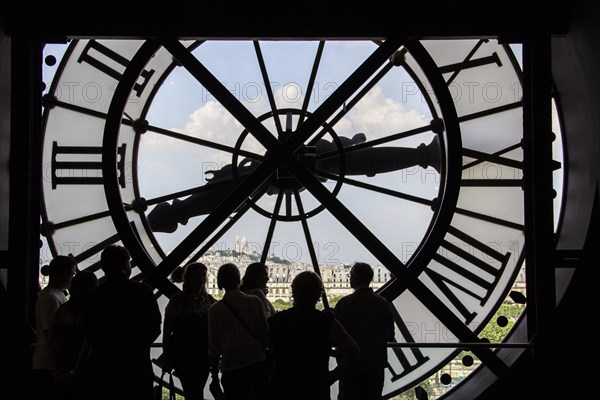 Old station clock