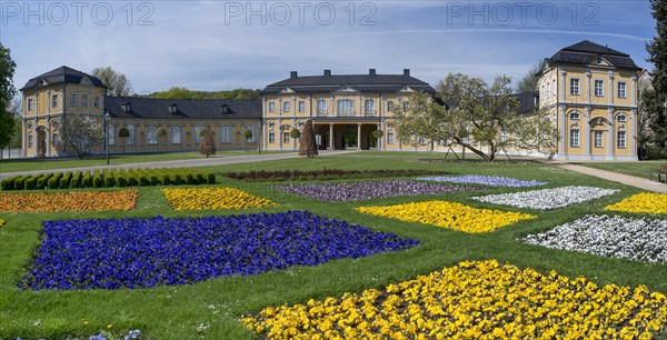 Kitchen garden with orangery