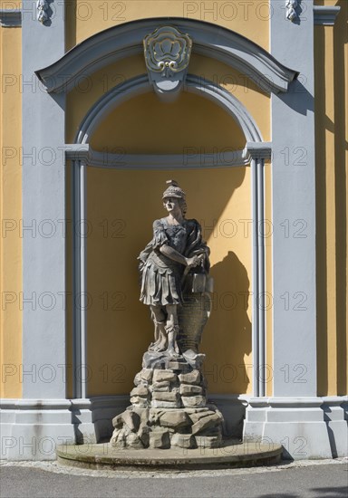 Stone sculpture at the pavilion