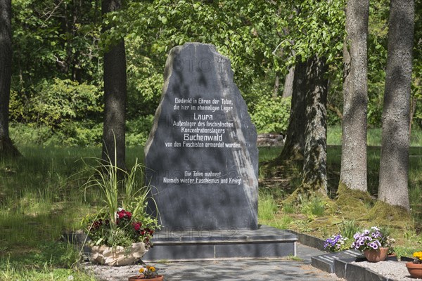 Memorial stone of slate with inscription