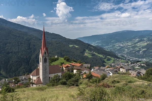 Teis village above Funes valley