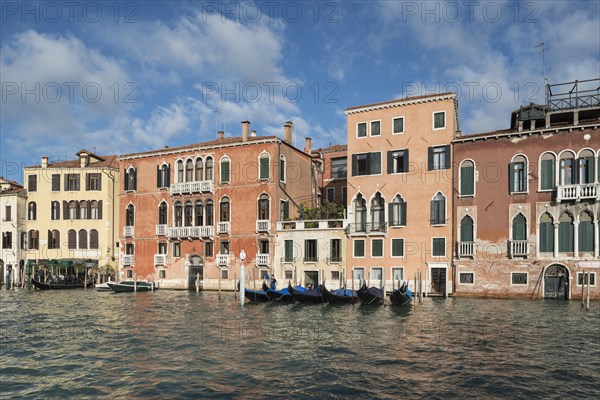 The red Palazzo Giustinian Persico