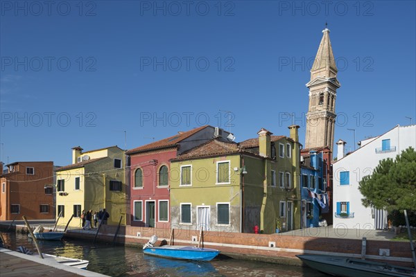 Colorful houses in Burano