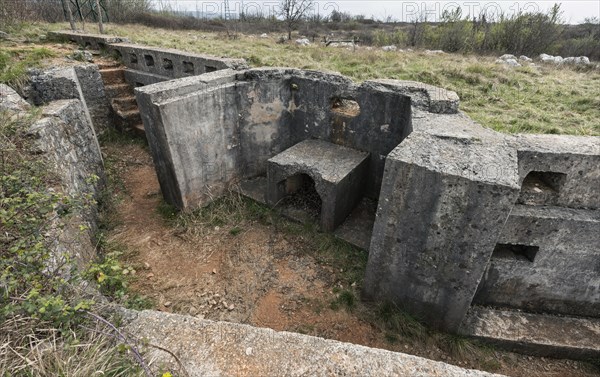 Trenches on Monte San Michele