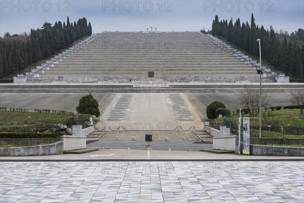 Largest military cemetery in Italy