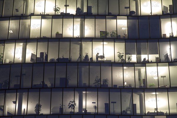 Facade with offices