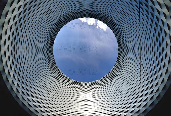 Modern architecture facade made of 14