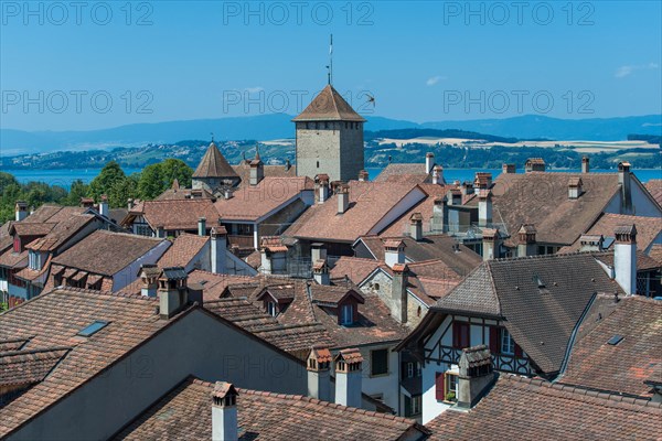 View onto roofs of the historic centre