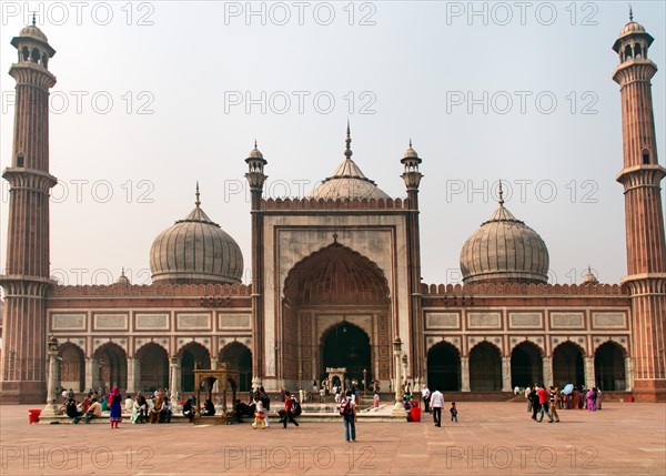 Jama Masjid Mosque or Masjid-i-Jahan Numa